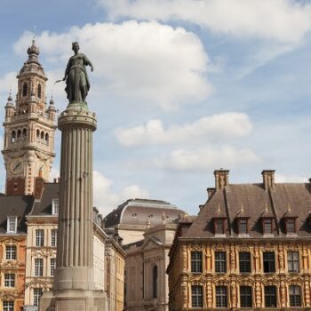 Grande place de la ville de Lille