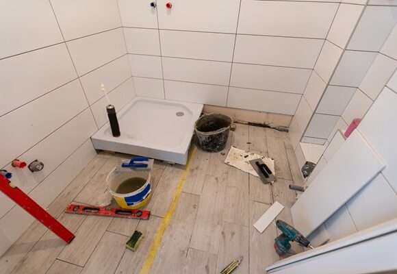 Travaux salle de bain